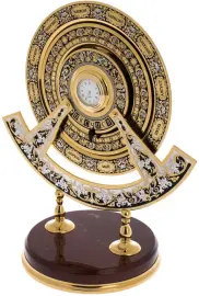 Часы - вечный календарь на яшме, Златоуст